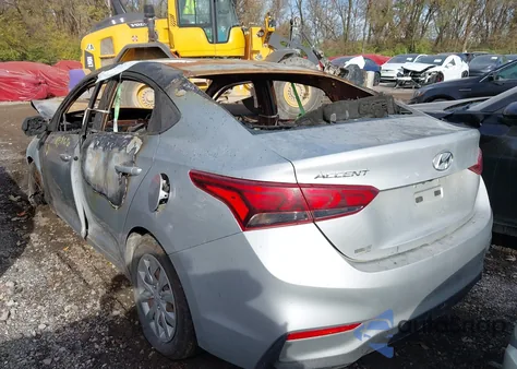 2019 Hyundai Accent Se из США, поврежденный, VIN 3KPC24A39KE071361